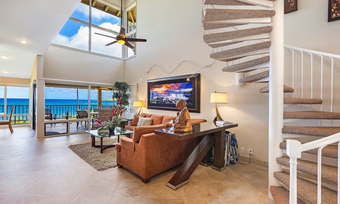 Napili Villa | SPECIAL SAVINGS> 9/29- 10/6 ~ Must See OCEAN FRONT Bay Villa 25B-2