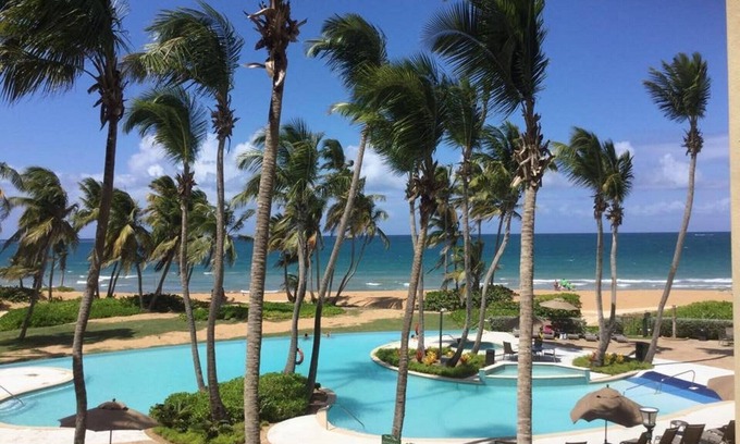Mameyes II Villa | Spectacular Beach View on Second Floor in a Private Villa for 10