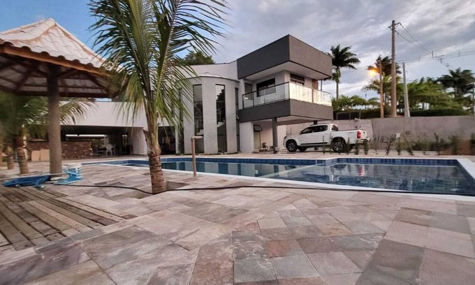 Mairinque Cottage | spectacular chacara c heated pool air cond closed