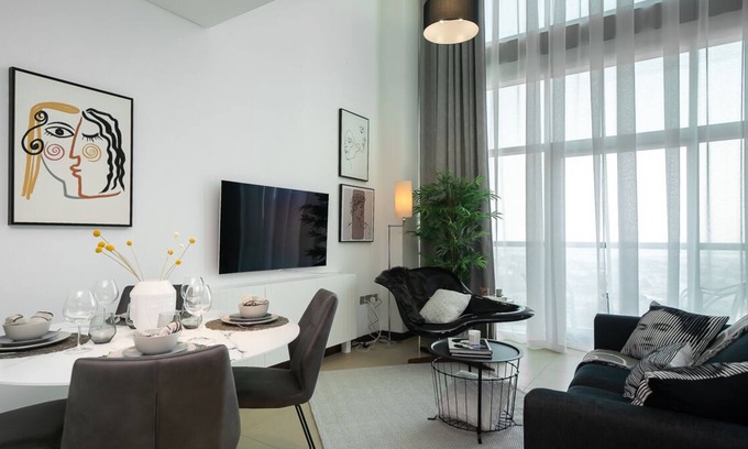 DIFC Apartment | Spectacular Duplex in DIFC near Burj Khalifa