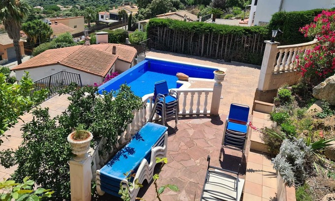 Calonge Villa | Spectacular house with fantastic sea views and private pool