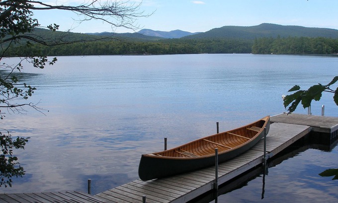 Lovell House | Spectacular Kezar Lake Property On Eastern Shore Of Upper Bay;white Mtn Sunsets
