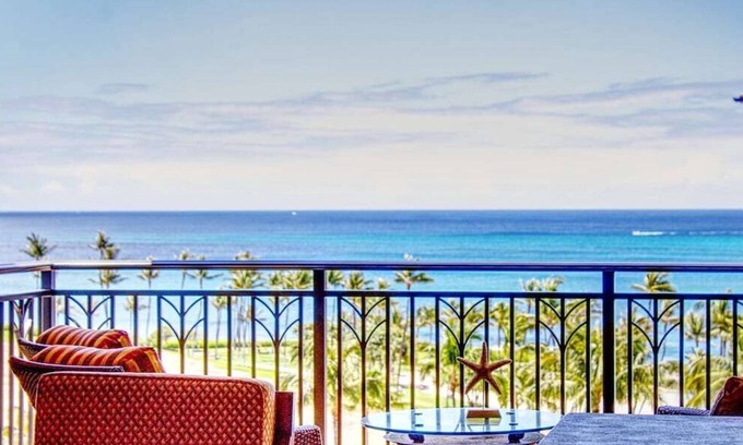 Ko Olina Condo | SPECTACULAR OCEAN VIEW - 8th FL 3BR SUITE BEACH VILLAS KO OLINA O802
