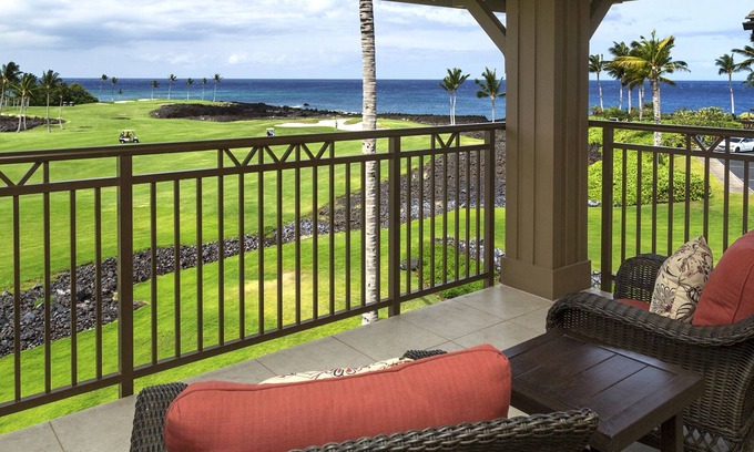 Waikoloa Condo | 🏖️Spectacular Ocean Views | Waikoloa Gold Member Golf Discounts | Private Lanai!