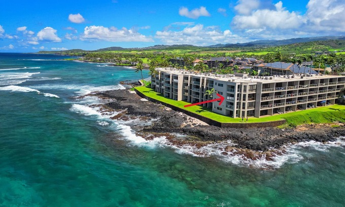 Poipu Condo | Spectacular Oceanfront Corner Unit Condo at Kuhio Shores