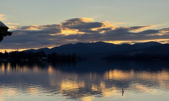 Kattskill Bay House | Spectacular Waterfront House on Lake George with Private Dock
