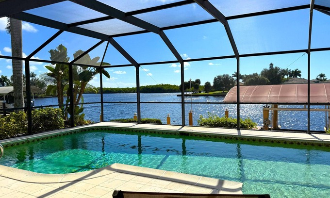 Naples House | Spectacular Waterfront Home-3 Bed, 2 Bath w/Pool and Breathtaking Views!