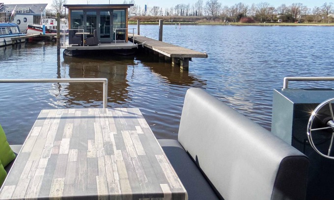 Municipality of Uitgeest Boat Rental | Spend a dream vacation on the water in this modern houseboat.