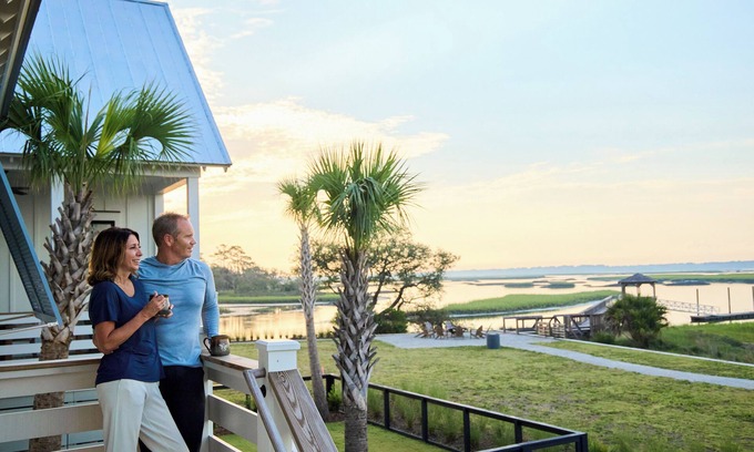 Johns Island House | “Spoonbill” (3038 Southerly Way) 2 person creekside bungalow at Kiawah River