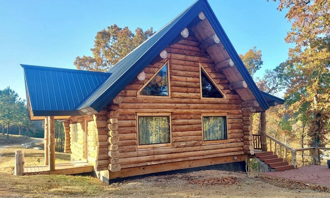 Grove Cabin | Spring Pond Cabin at White Buffalo Lodge;nFamily-sized with lake access