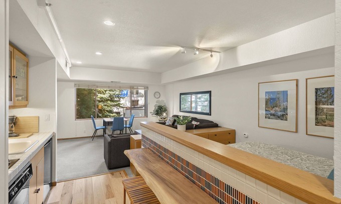 Olympic Valley Apartment | Squaw Valley Lodge, : Updated studio. Hot Tubs, Sauna. Summer Pool & Tennis.