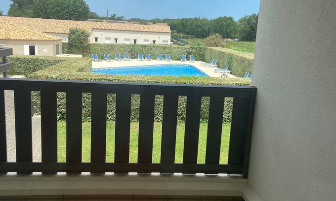 Saint-Cyprien Plage Apartment | St Cyprien Luxury apartment with swimming pool near the beach