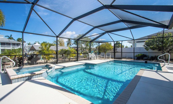 Manatee Bay House | St. James City Vacation Home with Private Dock, Pool and Gulf Access