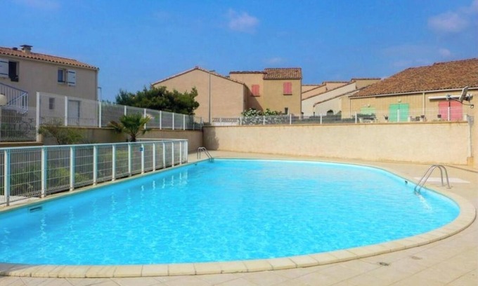 Saint-Pierre-la-Mer Cabin | ST Pierre LA Mer- 💫🏖pavillon- Residence Piscine -plage 700m