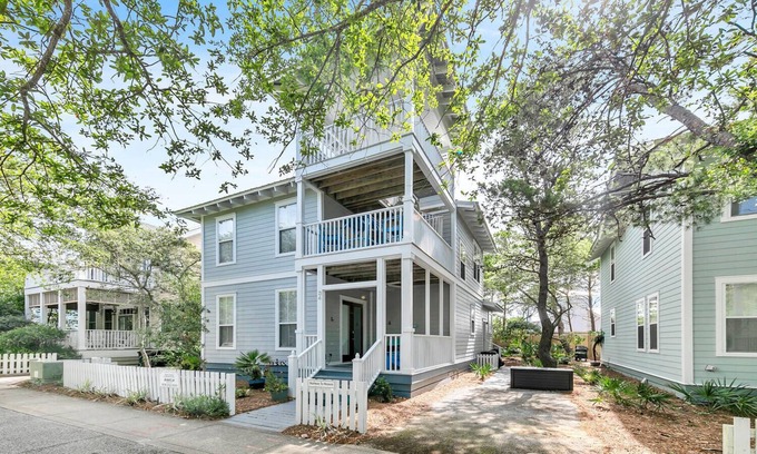 Seagrove Beach House | Stairway to Heaven at Summer's edge