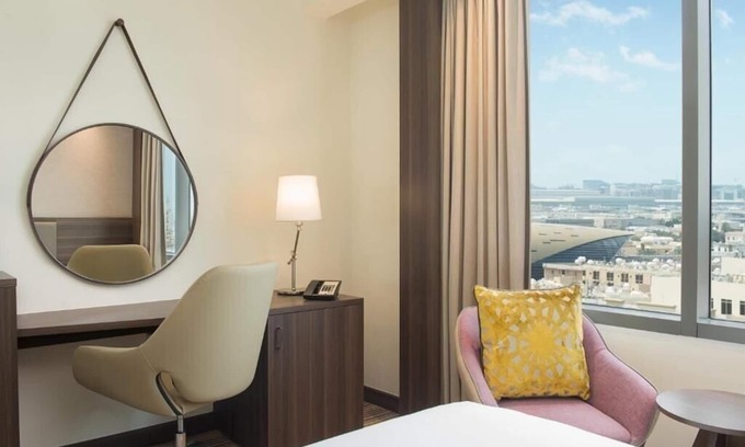 Al Qusais House | Standard King or Twin Room Near DXB Airport