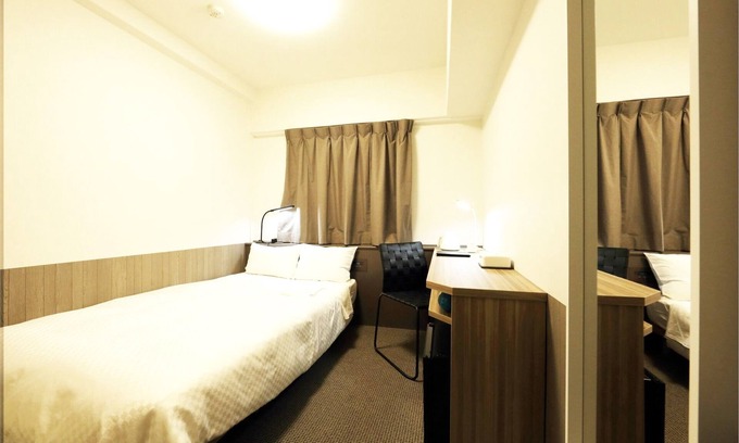 Aoba Ward Hotel | Standard semidouble room without meals plan/Sendai Miyagi
