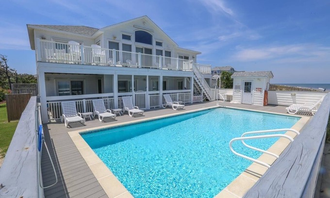 Colington House | Star Gazer - Wake up to an Outer Banks sunrise from this luxurious oceanfront home