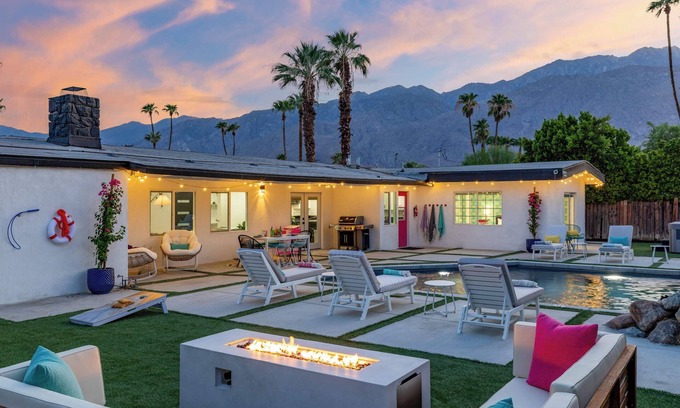 Palm Springs House | Starlite Safari Where Desert luxury Meets Mid Century Charm