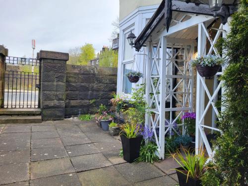 Lancaster House | Station Guesthouse - key pad entry with parking