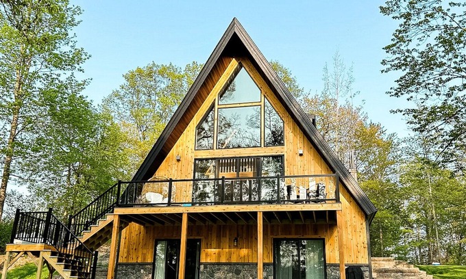 Bemidji House | Stave House A-Frame Retreat