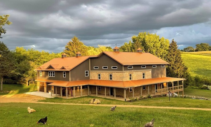 Dickeyville Villa | Stay in the villa where the story's etched in stone