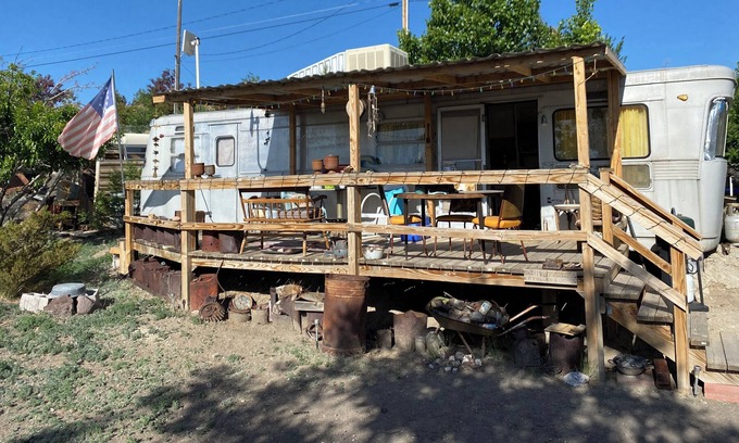 Goldfield House | Stay in this one of a kind 1955 trailer in this one of a kind old mining town