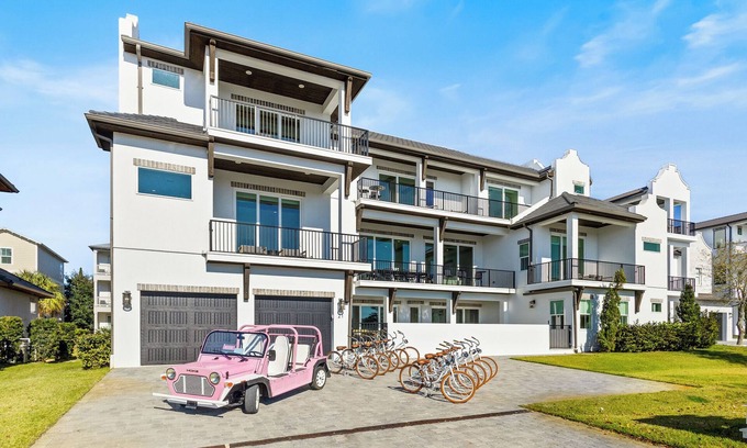 Gulf Place House | Stay on 30A: Poppy House, Gulf Views- Golf Cart!