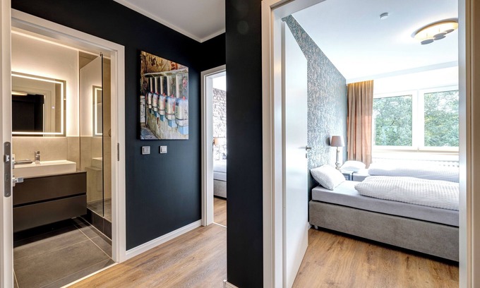 Ruettenscheid Apartment | Stilvolle Wohnung mit Vier Schlafzimmern und Drei Badezimmern Zentral in Essen