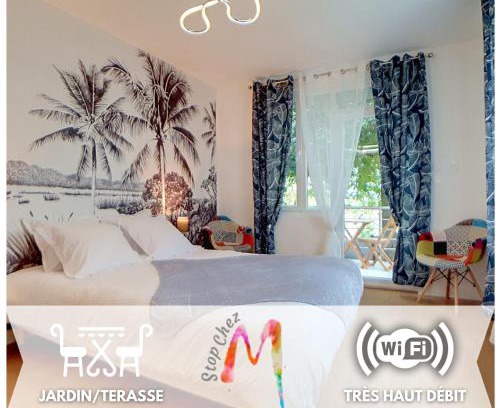 Saint-Fons Apartment | Stop Chez M Select Garden # Qualité # Confort # Simplicité