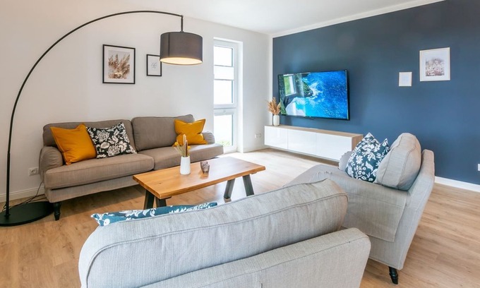 Tarnewitz Apartment | Strandvilla Meeresblick Wohnung 06 - Strandvilla Meeresblick