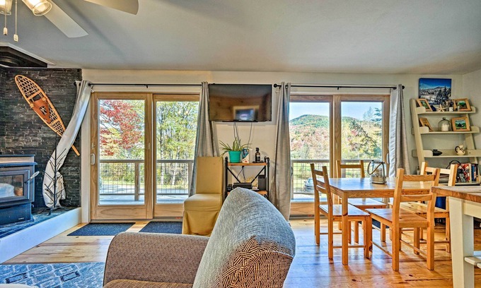Stratton Mountain House | Stratton Mountain Home w/ View - 2 Mi to Ski Lift!