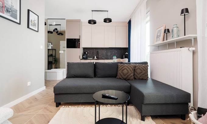 Srodmiescie Apartment | STREFA PROGRESS Cozy Stay Studio