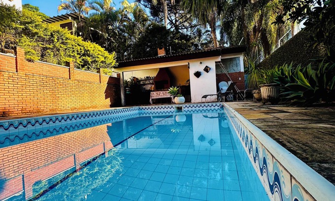 Sao Paulo House | Stunning Mansion with Pool and Gourmet Area in Jd Marajoara