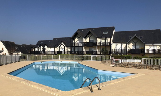 Clohars-Carnoet Apartment | Studio 3 people - Residence with pool - CLOHARS-CARNOËT