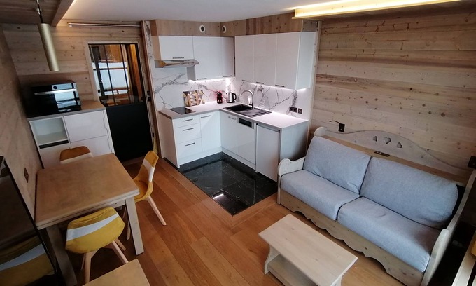Arc-1600 Apartment | Studio 32m2 Les Arcs 4pers