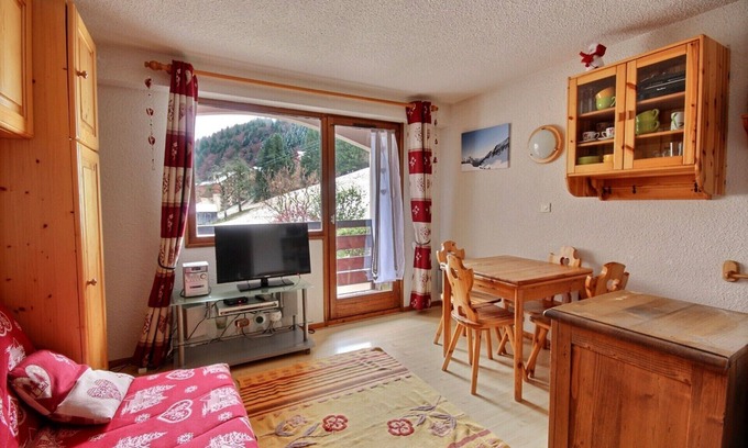Saint-Jean-dʼAulps Apartment | STUDIO - APARTMENT -SKI IN SKI OUT -SAINT JEAN D'AULPS SKI RESORT - 4 PEOPLE - CIMES 18