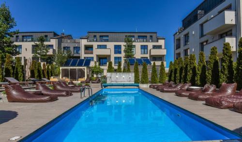 Palanga Apartment | Studio apartament with pool view