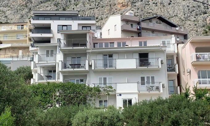Omis Apartment | Studio apartment in Duće with Seaview, Balcony, Air condition, WIFI (4174-6)