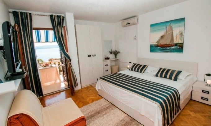 Pisak Apartment | Studio apartment in Pisak with Seaview, Balcony, Air condition, WIFI (3340-1)