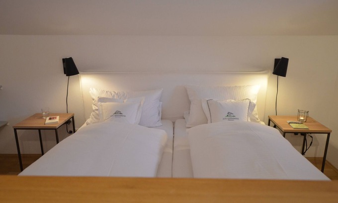 Uebersee Apartment | Studio Apartment 'Taubenkobel' with Mountain View, Balcony, Shared Garden & Wi-Fi