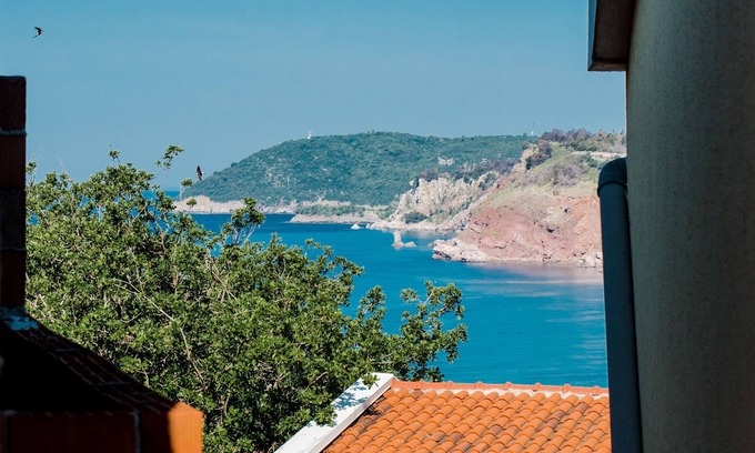 Sutomore Apartment | Studio Apartment with Partial Sea View