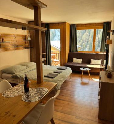 Zinal Apartment | Studio Bellevue 1, ski lift 350m