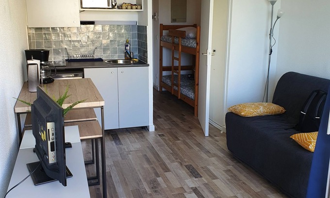Carnon-Plage Apartment | Studio Cabin Renovated Carnon-Plage
