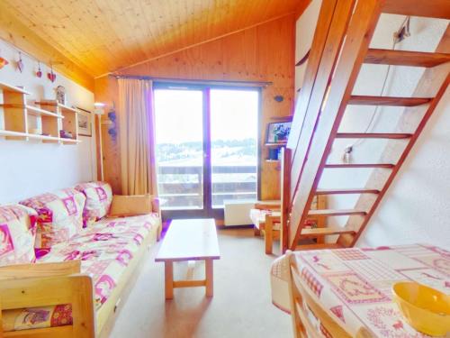 Les Saisies Apartment | Studio cabine 4 pers., Les Saisies, bal., kitchenette, prox. centre et ski - FR-1-594-145