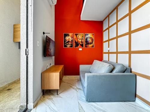 Sao Paulo Apartment | Studio CGH Confortaével Expo Imigr Zen Duplex AC