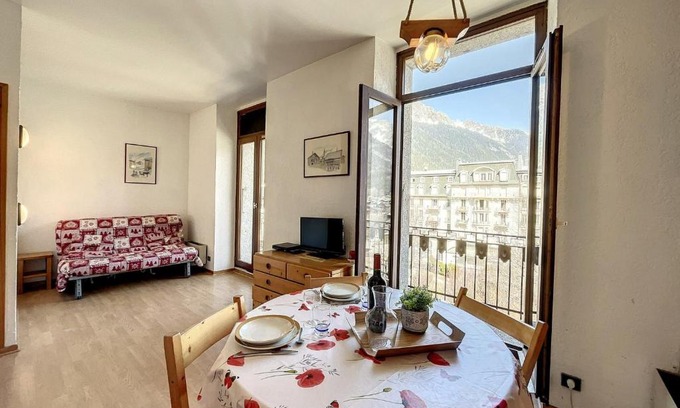 Chamonix City Centre Apartment | Studio Chamonix-Mont-Blanc, 1 pièce, 4 personnes - FR-1-507-13
