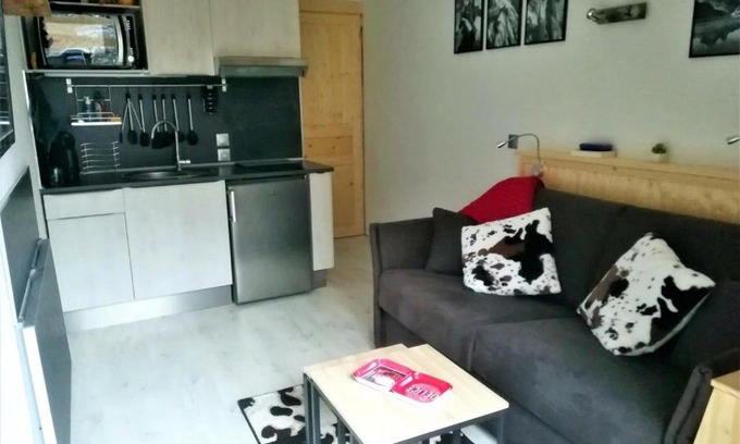 Chamonix City Centre Apartment | Studio Chamonix-Mont-Blanc, 1 pièce, 3 personnes - FR-1-507-19
