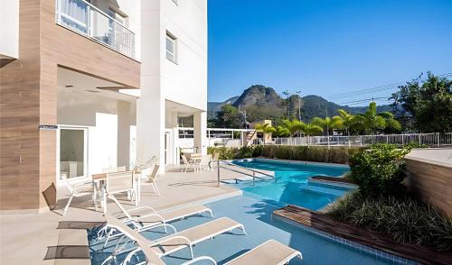 Jacarepagua Apartment | Studio das Estrelas - Belíssimo Studio perto de tudo, com lazer completo! Na Barra Tijuca!