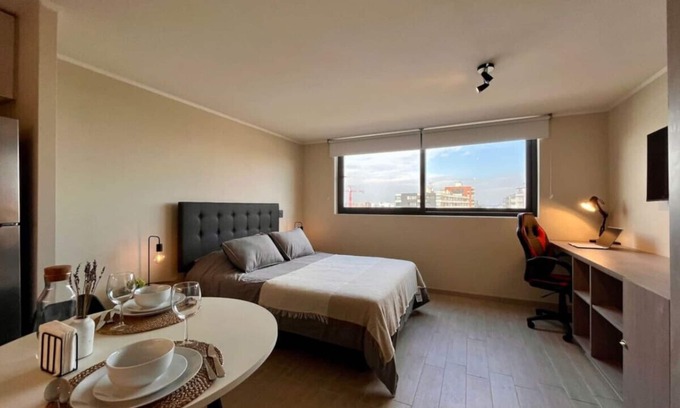 Nunoa Apartment | Studio Dublé Almeyda - Laundry Office Pool WIfi